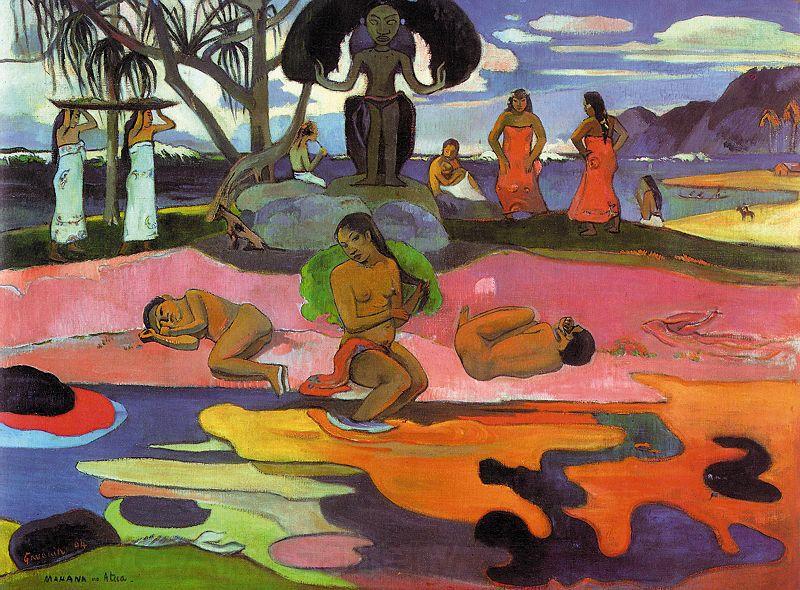 Paul Gauguin Mahana No Atua Spain oil painting art